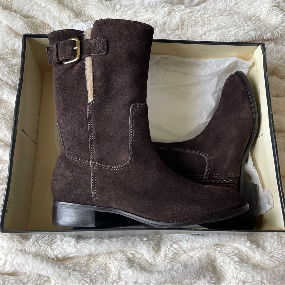 New in Box, Talbots Dark Brown Tinley Boots